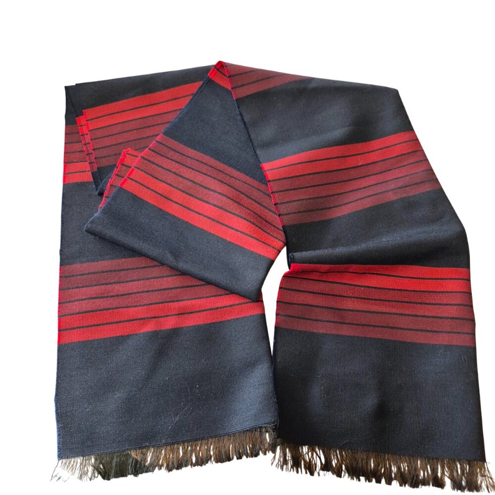 Vintage Trevira Wool Blend Scarf Made in West Germany